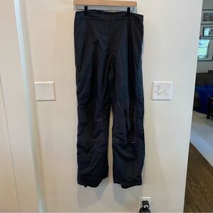 Columbia insulated snow pants womens size large black waterproof